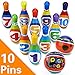 iPlay, iLearn Kids Bowling Toys, Party Favors, Foam Ball Play Set, Indoor Sport Game, 10 Pins, 2 Balls, Early Development Gifts for 1 2 3 4 Year Olds, Children, Toddlers, Boys, Girls (Blue)