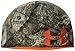 Under Armour Men's Reversible Camo Beanie, Mossy Oak Treestand/Dynamite, Large/X-Large