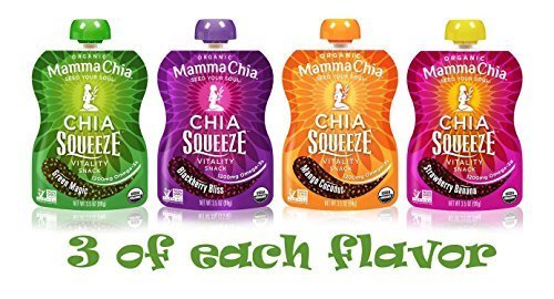 Mamma chia squeeze (4 variety pack of 12)