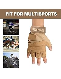 Guantes de protección de color sin dedos, ligeros y duraderos, para evitar lesiones y maximizar la comodidad