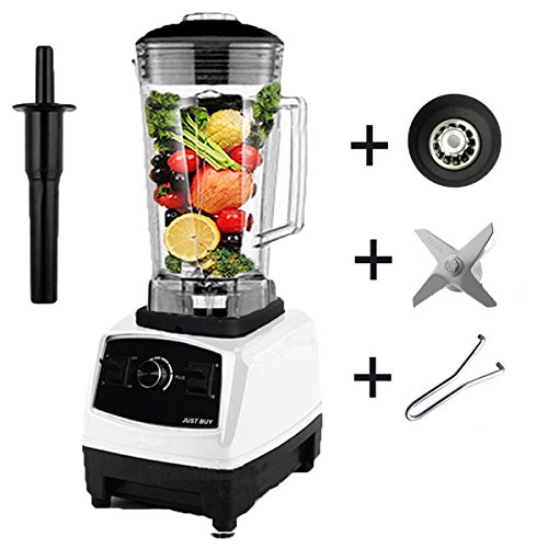 Click Here to See More Images 3HP Professional Power Commercial Blender Mixer Food Processor (WhiteFullParts)