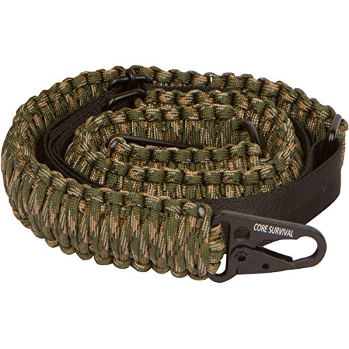 Core Survival Paracord Gun Sling Traditional 2 Point Adjustable Strap