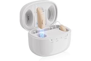 Flaygo Rechargeable Hearing Aids for Seniors Hearing Loss, Upgraded 16-Channel OTC Hearing Aid with Intelligent Noise Cancelling for Adults, Micro Invisible, Digital signal, Ultra-clear Sound Quality