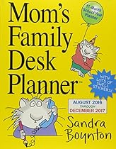 Mom's Family Desk Planner 2017
