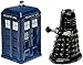 Doctor Who TARDIS vs Dalek Salt and Pepper Shaker - BBC Licensed