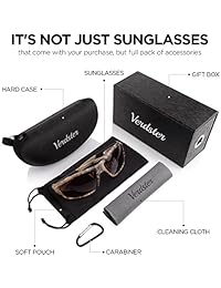verdster camuflaje estilo anteojos de sol, polarizadas