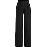 CIDER Work Pants Women Dress Pants Mid Waist Straight Leg Trousers Business Casual Slacks Office Pants