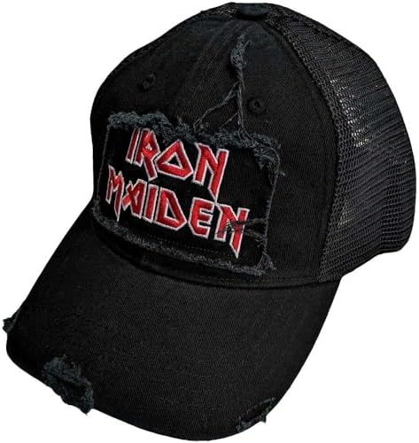 IRON MAIDEN　キャップ Iron Maiden Piece Of Mind Greyscale Baseball Cap Size One Size at