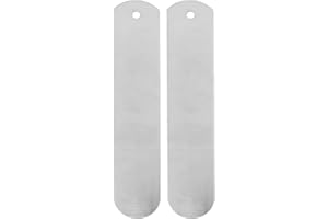 OSALADI 2pcs Aluminium Metal Sock Boards Heat Press Transfer Jigs for Sublimation Crew Socks DIY Printing