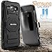 Evocel Galaxy J1 (2015) Case, [New Generation Series] Belt Clip Holster, Kickstand, & Dual Layer for Samsung Galaxy J1 (Model No J100) / J1 (2015 Release), Black (EVO-SAMJ1-XX01)
