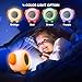 Stay-in-Bed Light Alarm Clock for Kids. Teaches Child When Fine to Wake Up - Plus Night-Light. Battery or USB New & Revised 2018 Edition
