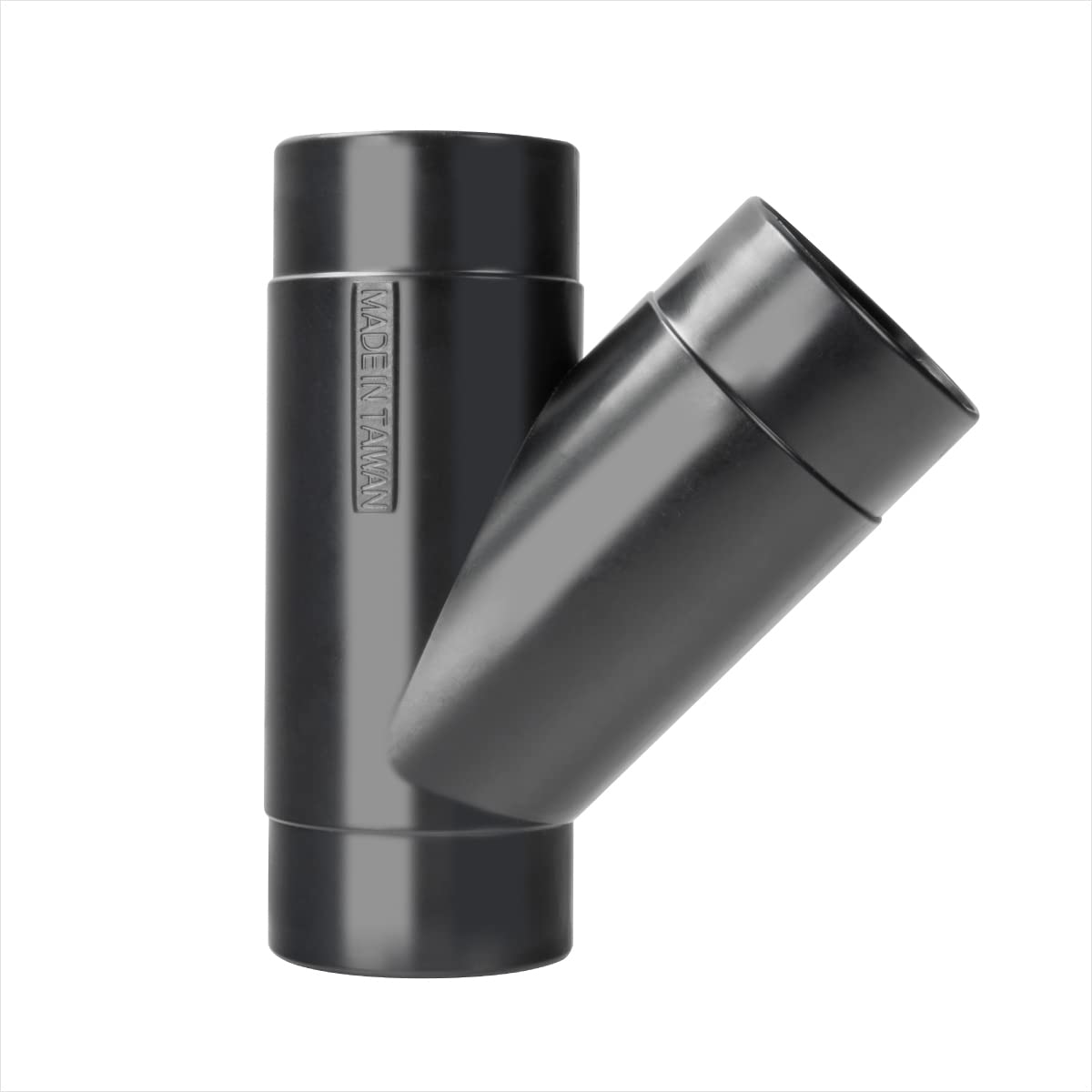 POWERTEC 2-1/2 Inch Y Fitting for 2 1/2 Inch Dust Collection Hose, 2 1/2 Inch Dust Collection Hose Connector Fittings for Dust Collection System, 1 Pack (70179)