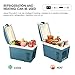 SUAOKI Portable Refrigerator Car Fridge Electric Cooler and Warmer 12V for Truck Boat Party Travel Picnic Outdoor, 7 Quart / 9 Can Capacity (Blue)