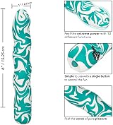 CalExotics Naughty Bits Squiggle Dick Personal Vibrator Body Safe Corkscrew view 2