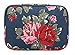 Kayond 8 Inch Tablet Sleeve Water-Resistant Canvas Storage Bag Charger case (Peony)