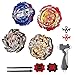 Innoo Tech Bey Battle Blade Burst | 4 Pieces Speed Gyro Metal Combat Gyro Set | 4D Fusion Model Burst Evolution Combination Series with 2 Launcher Toys for Kids