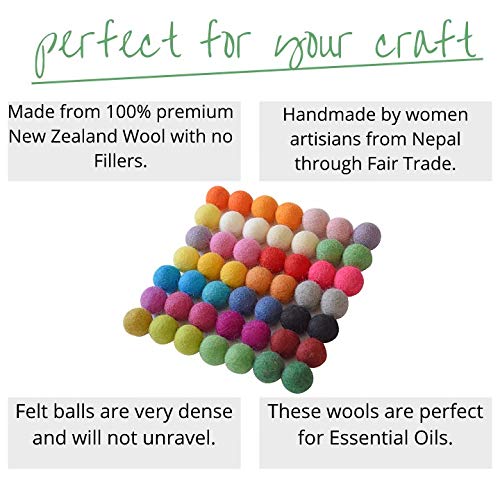 1 100+Wool+Felt+Balls+Hand+Felted
