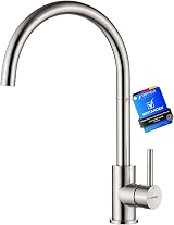 Grifema G4008 Kitchen Sink Tap Single Lever 360° Chrome Finish view 1