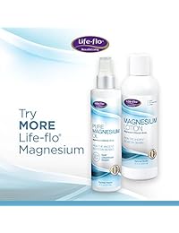 Vida Flo La Salud, Pure Copos de magnesio, Cloruro de Magnesio salmuera, 2,75 Lb (44 oz.), paquete...