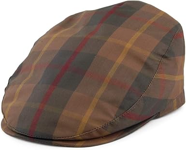 waxed cotton flat cap