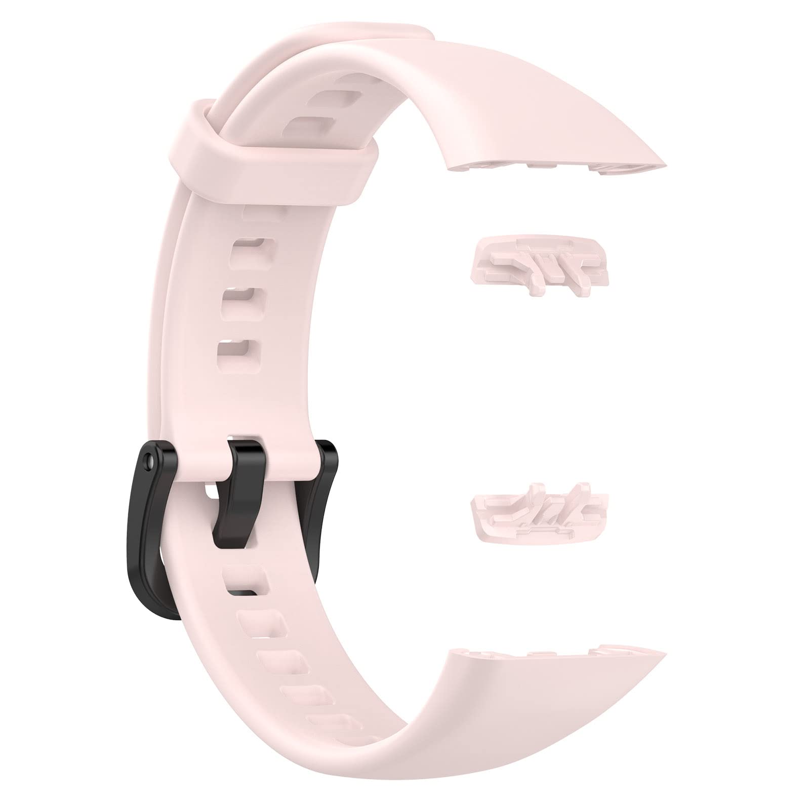 INF TPU Ventilation Hole Sport Strap for Huawei Band 6/6 Pro & Honor Band 7/6-2.1cm Width, 14-22.1cm Wrist Fit, Soft Breathable Replacement Band with 2 Brackets (1 Pack)