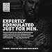 Thumos Exfoliating Face Scrub for Men, Gentle Scrubbing Exfoliation Mens Face Wash Skincare for Ingrown Hairs, Acne, Blackheads, Dry Skin