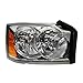 Headlight Assembly Set Headlights Driver & Passenger Side Compatible with 2005-2007 Dodge Dakota CH2502159 CH2503159