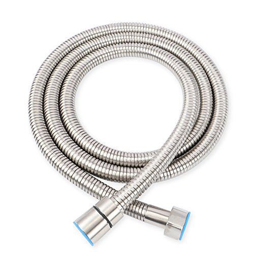 BOSNELL 304 Stainless Steel Bath Handheld Shower Hose Replacement Flexible 6.5ft - Thumbnail 6