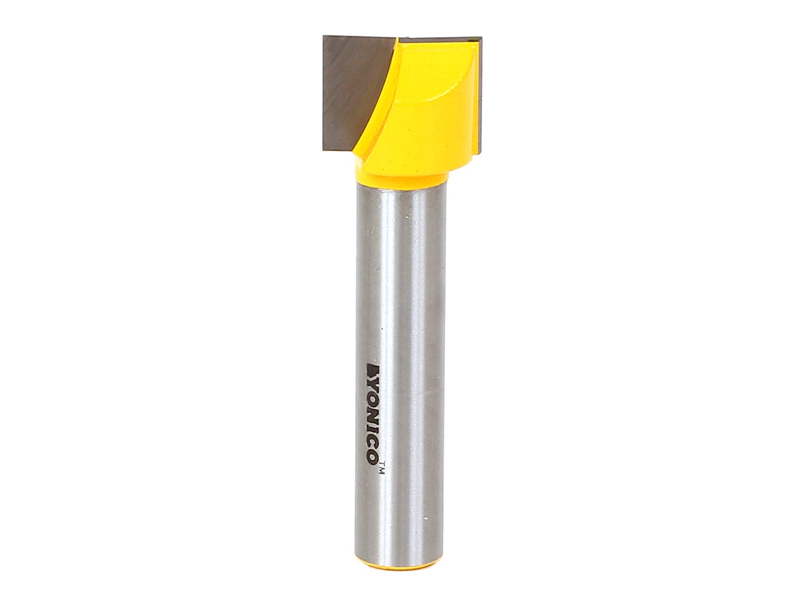 Yonico 14972 - Bottom Cleaning Router Bit, Cutting Diameter: 7/8", Cutting Height: 5/8" - 1/2" Shank