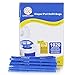 Diaper Pail Refills Bags (1020 Count, 34 Pack) Fully Compatible with Arm&Hammer Disposal System Snap, Seal and Toss Refill Bags(Blue)(Diaper Pail Refills 34 Bags)