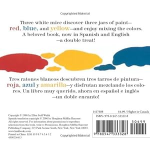 Pintura de raton/Mouse Paint Bilingual Boardbook (Spanish and English Edition)