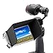 Monitor Sun Hood Sunshade Compatible for Phones Tablets on Remote Controller Compatible for DJI Spark/Mavic/Phantom/Inspire/OSMO (168mm)