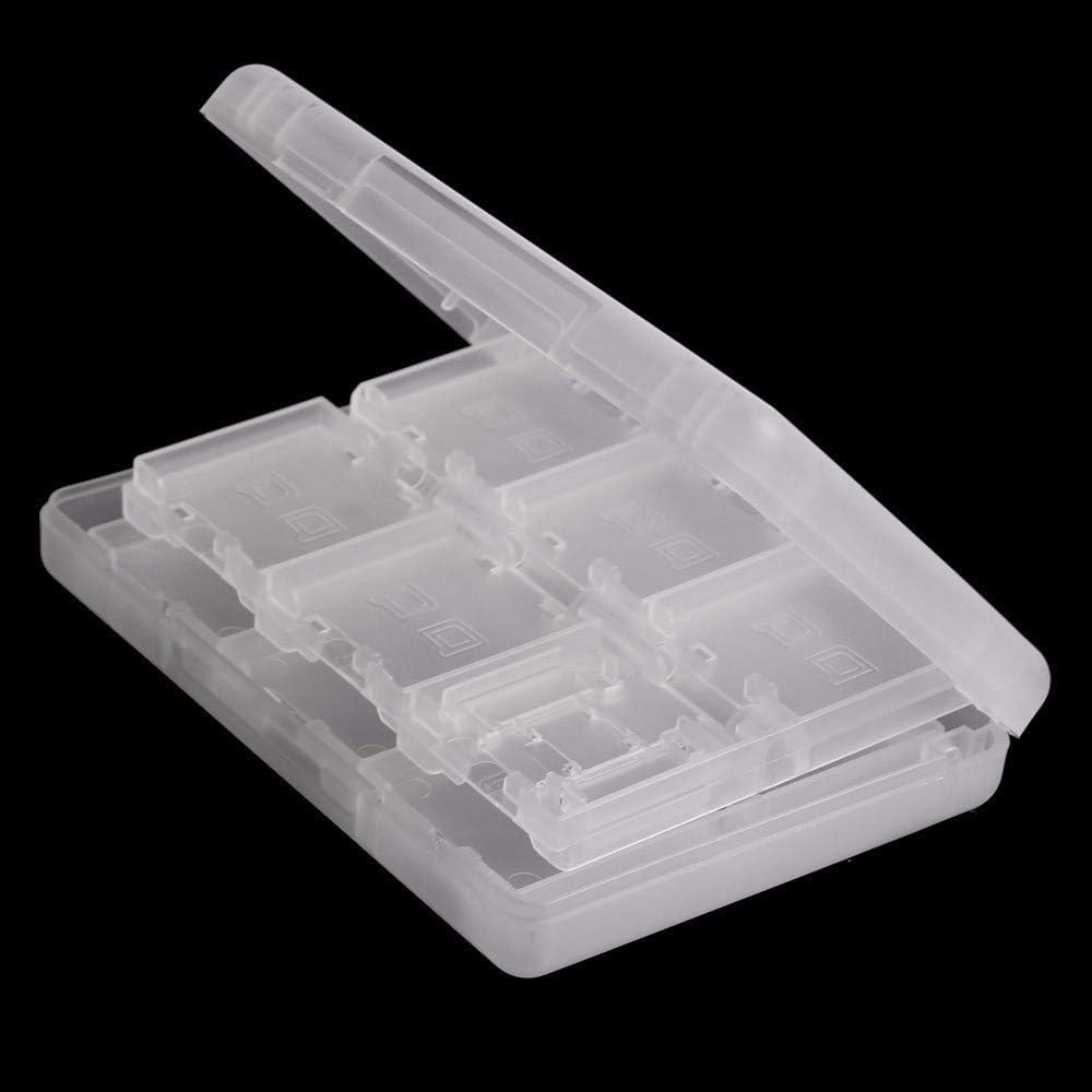 KlsyChry 28 in 1 Game Card Case Holder Cartridge Box for Nintendo 3DS XL 3DS 2DS DSi XL DSi DS Lite and DS (White) - Image 3