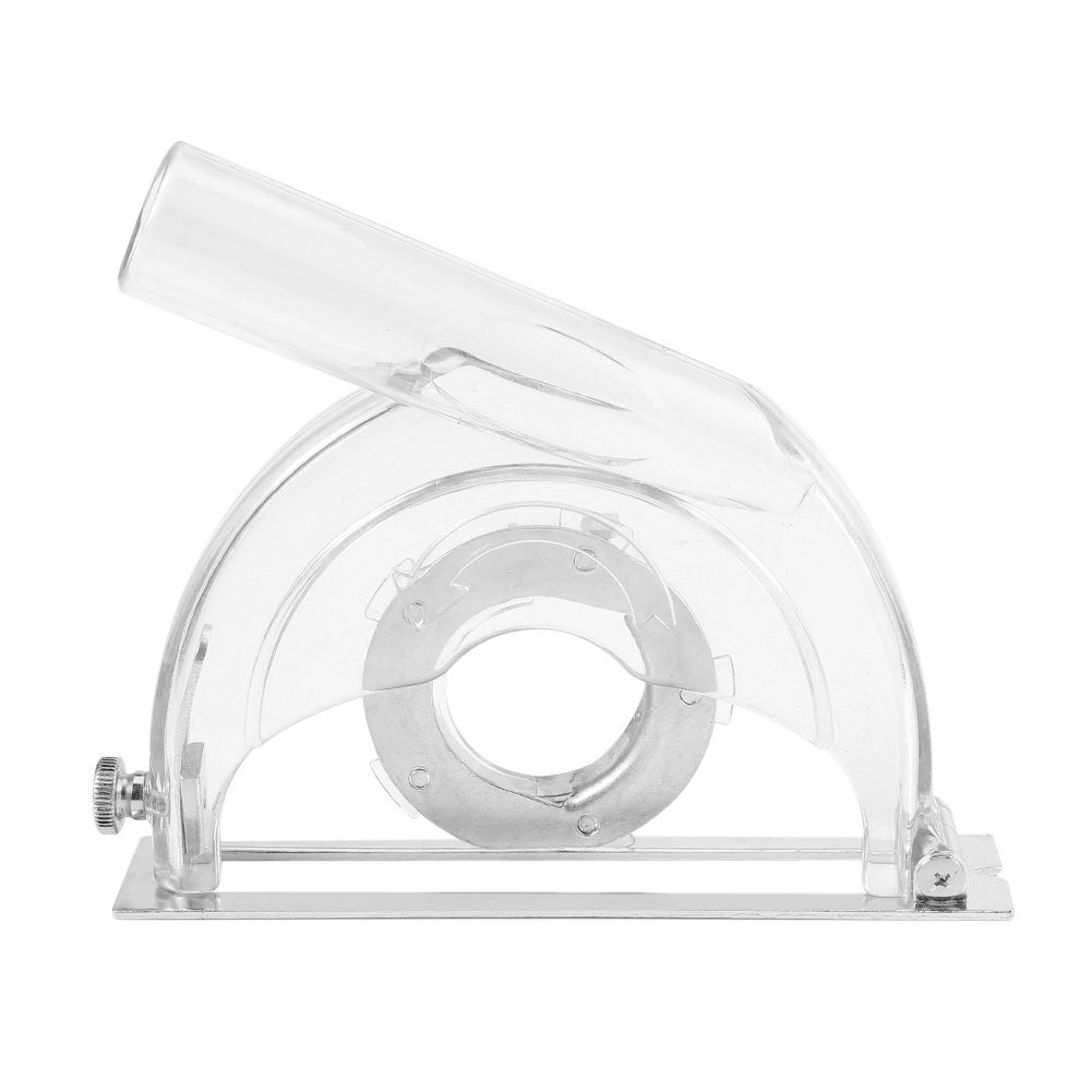 Professional Dust Shroud with Dust Extraction Outlet,B 110A Grinding Cover Cutting Dust Shroud for Angle Grinder & 3"/4"/5" Saw Blades Transparent WindowGarden Tools