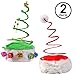 Christmas Tree Hat - Red Coil Santa Hat - Springy Christmas Hats