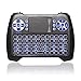 Mini Wireless Touchpad Rechargable Keyboard,Wireless Backlit Keyboard,ANEWKODI 2.4Ghz Handheld Gaming Remote Control with Mouse for Xbox,PC,Pad,Android TV Box,HTPC,IPTV.