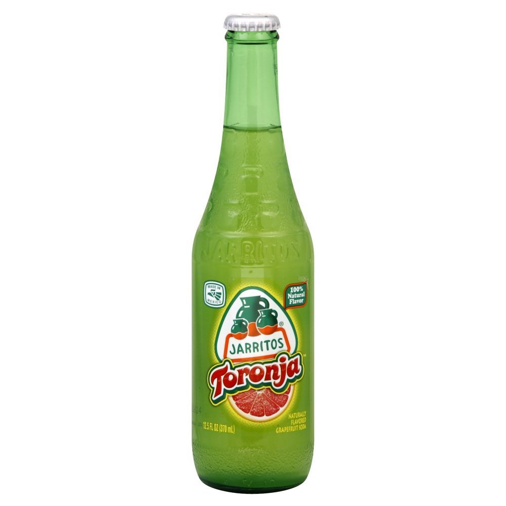 Jarritos Lemon Lime Mexican Soda Drink Glass Bottle 12.5