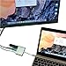 ONCHOICE USB-C Hub Digital AV Multiport Adapter USB3.1 Type-C to 1 HDMI 1 USB 3.0 port PD hubs 1 charging power delivery port Aluminum Housing for 12inch Apple New MacBook gold