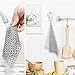 Cast Iron Cleaner 7”x7” Round 316 316 Stainless Steel Chainmail Scrubber Pan Scraper Cookware Accessories Pan Dutch Ovens Polycarbonate Skillet Scraper Pot Grill Brush Seasoning Cleani- 7X7 inch/Round