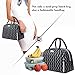 Vavabox Lunch Bags For Women,Insulated Lunch Box,Lunch Box Lunch Organizer Lunch Holder For Women/Beach/Party/Boating/Office/Fishing/Picnic(Black)