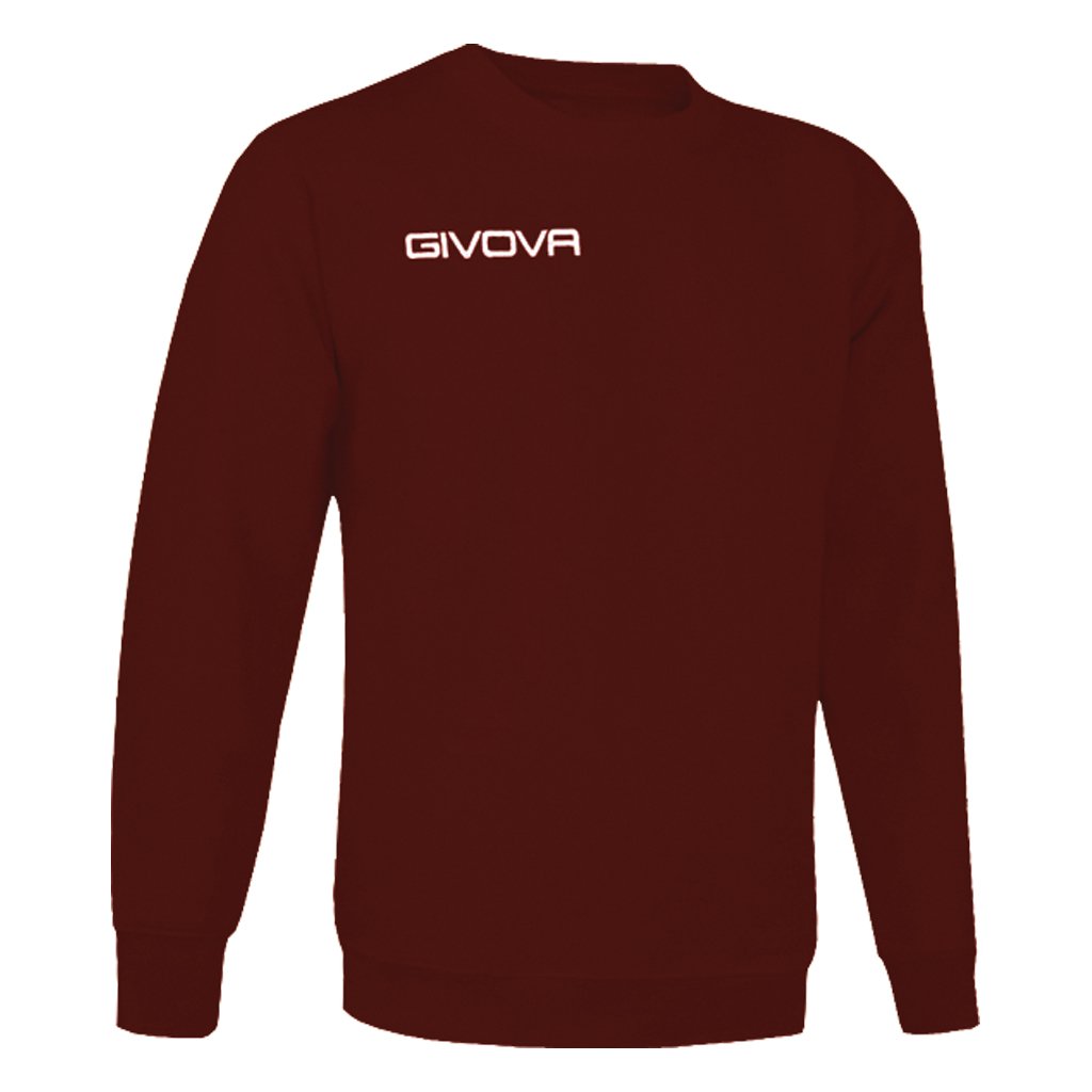 Givova, round neck shirt givova one, garnet, 4XL