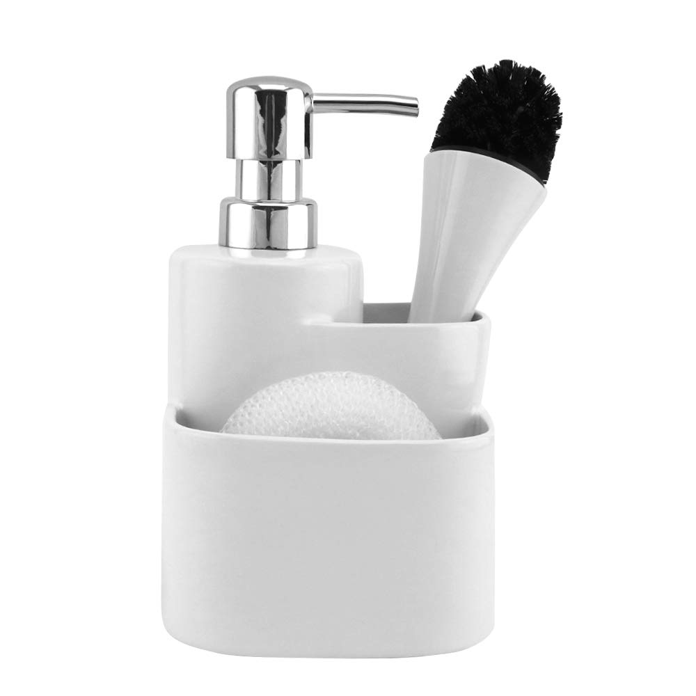 Best Soap Dispenser Sponge Holder For Kitchen Sink Home Appliances