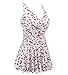 NINEWE Women's Plus-Size Swimsuit Shaping Body One Piece Swimdress Swimsuits Swimwear