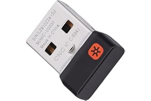 Bewinner Universal USB Unifying Receiver | Dual Computer Connectivity for MK/MX Series, 2.4GHz Wireless Up to 10m Range - Com