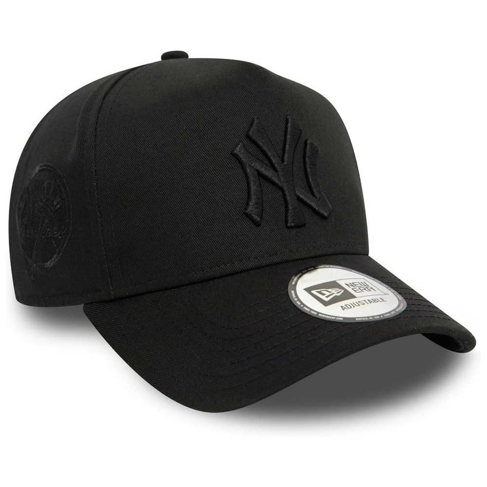 New Era Adult's 9Forty A Frame Monochrome MLB New York Yankees Baseball Cap Hat Black