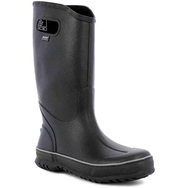 Hunter Mens Bormio black rubber rain boots Hunter Mens Original Short Rain Boots – ShopCGX main image 2