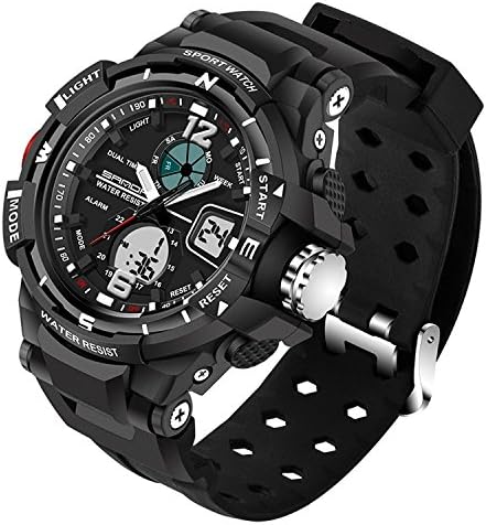 timewear military series analogue digital black