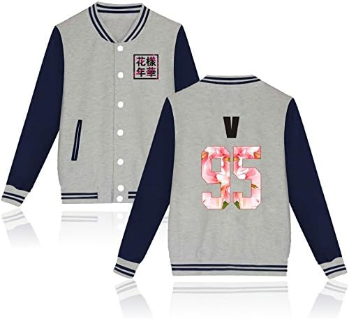 Kpop BTS Jacket Coat Baseball Uniform Bangtan Boys Suga Jin Jimin V J-Hope Rap Jung Kook Women Men Sweater