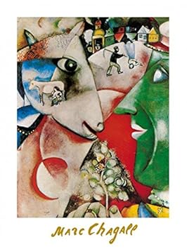 Marc Chagall Poster/Kunstdruck I and the village, 1911 60 x 80 cm