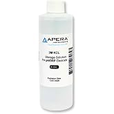 Apera Instruments 3M KCL Storage Soaking Solution (8 oz.) for pH and ORP Electrodes